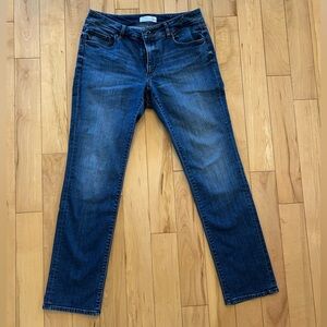 Loft Curvy Straight Jeans